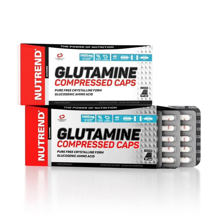 Glutamine Compressed Caps (120 caps) Glutamine Compressed Caps (120 caps)