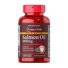 Salmon Oil 1000 mg (120 softgels)