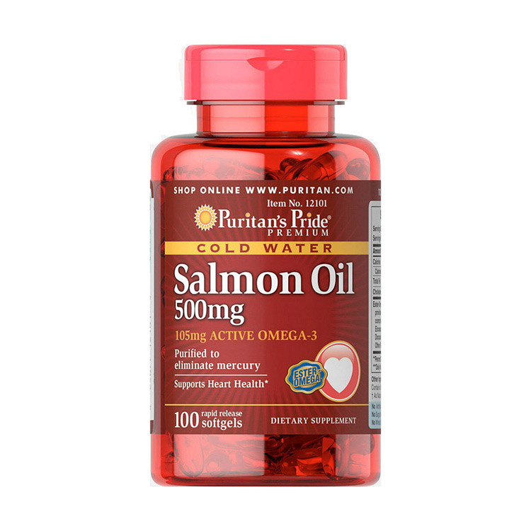 Salmon Oil 500 mg (100 softgels) Salmon Oil 500 mg (100 softgels)