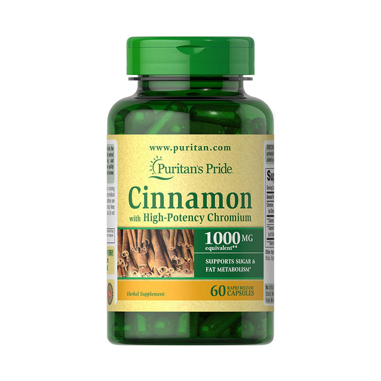 Cinnamon with High-Potency Chromium (60 caps) Cinnamon with High-Potency Chromium (60 caps)