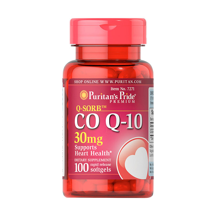 Q-Sorb Co Q-10 30 mg (100 softgels) Q-Sorb Co Q-10 30 mg (100 softgels)