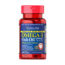 Omega-3 Fish Oil 1290 mg (60 mini gels) Omega-3 Fish Oil 1290 mg (60 mini gels)
