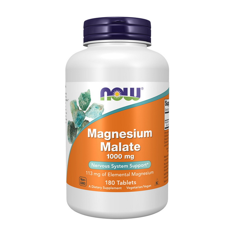 Magnesium Malate 1000 mg (180 tabs) Magnesium Malate 1000 mg (180 tabs)
