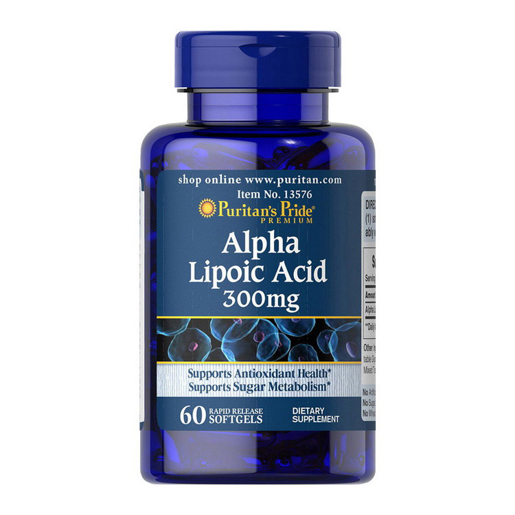 Alpha Lipoic Acid 300 mg (60 softgels) Alpha Lipoic Acid 300 mg (60 softgels)