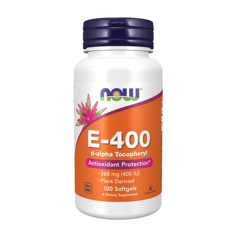 E-400 with d-Alpha Tocopherol (100 softgels) E-400 with d-Alpha Tocopherol (100 softgels)