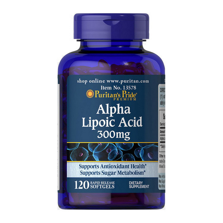 Alpha Lipoic Acid 300 mg (120 softgels) Alpha Lipoic Acid 300 mg (120 softgels)