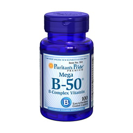 Mega B-50 B-Complex Vitamin (100 caplets)