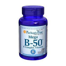Mega B-50 B-Complex Vitamin (250 caplets)