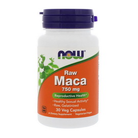 Raw Maca 750 mg (30 veg caps)