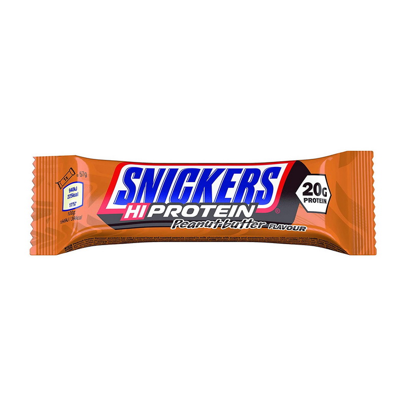 Snickers Hi Protein Peanut Butter (1 x 57 g) Snickers Hi Protein Peanut Butter (1 x 57 g)