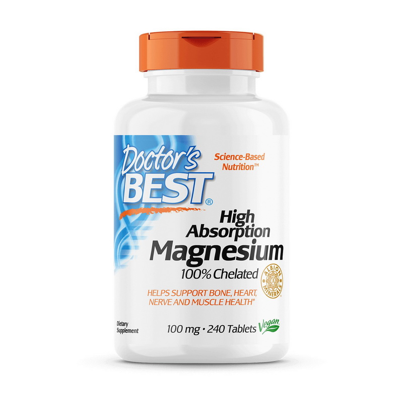 Magnesium High Absorption 100 mg (240 tabs) Magnesium High Absorption 100 mg (240 tabs)