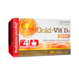Gold-Vit D3 2000 (120 tabs)