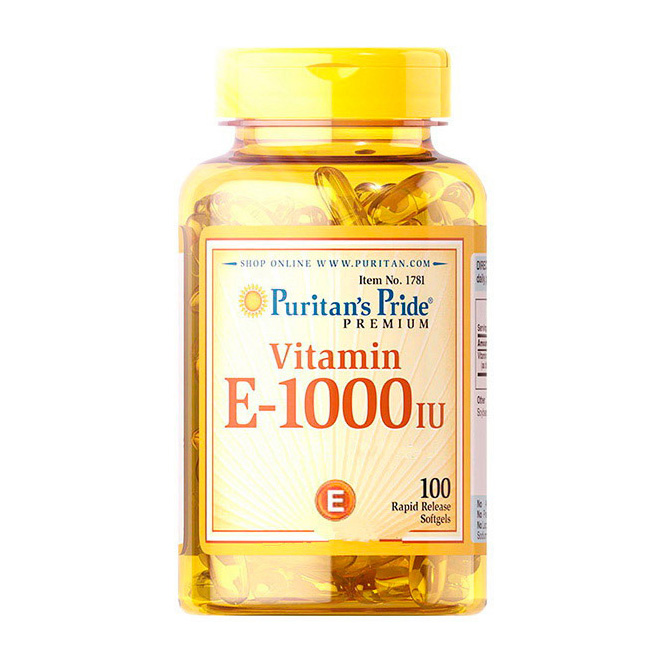 Vitamin E-1000 IU (100 softgels) Vitamin E-1000 IU (100 softgels)