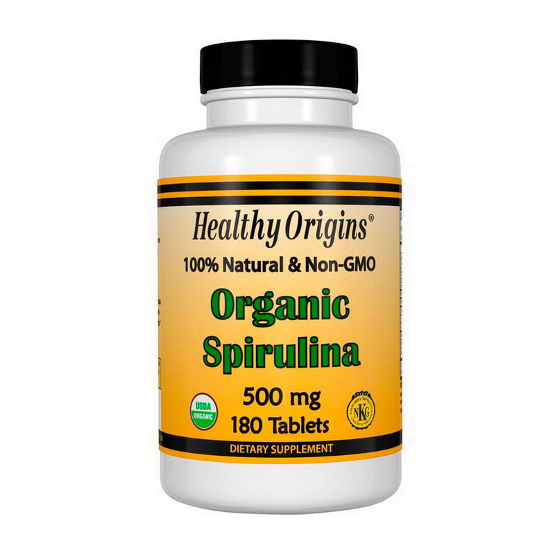 Organic Spirulina 500 mg (180 tabs) Organic Spirulina 500 mg (180 tabs)