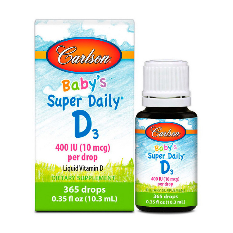 Baby's Super Daily D3 400 IU (10,3 ml) Baby's Super Daily D3 400 IU (10,3 ml)