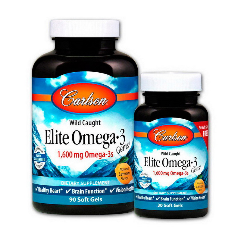 Elite Omega 3 1600 mg (90+30 softgels) Elite Omega 3 1600 mg (90+30 softgels)