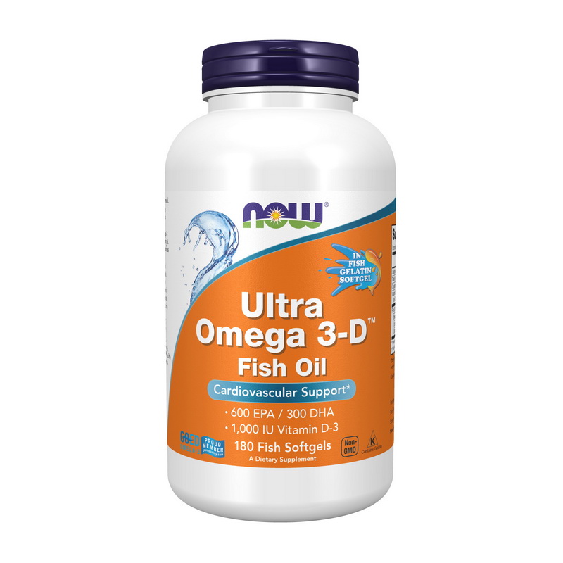 Ultra Omega 3-D (180 fish softgels) Ultra Omega 3-D (180 fish softgels)