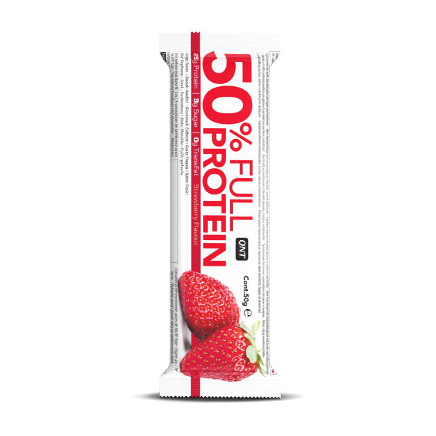 50% Full Protein Bar (1 x 50 g) 50% Full Protein Bar (1 x 50 g)