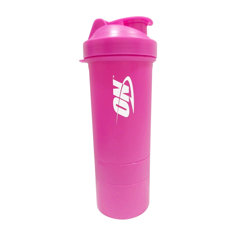 Shaker ON 3 in 1 with Metal Ball Pink (600 ml) Shaker ON 3 in 1 with Metal Ball Pink (600 ml)