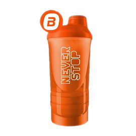 Shaker Wave + 3 in 1 Never Stop Orange (500 ml)