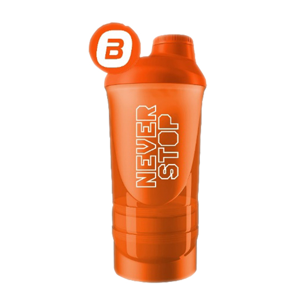 Shaker Wave + 3 in 1 Never Stop Orange (500 ml) Shaker Wave + 3 in 1 Never Stop Orange (500 ml)
