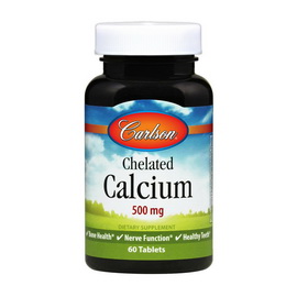 Chelated Calcium 500 mg (60 tabs)