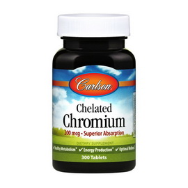 Chelated Chromium 200 mcg (300 tabs)