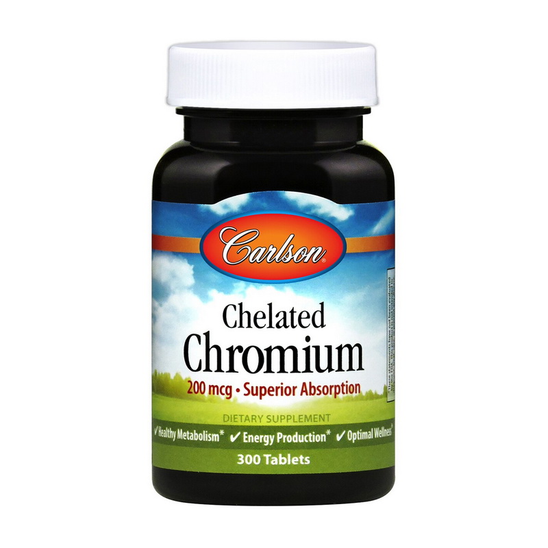 Chelated Chromium 200 mcg (300 tabs) Chelated Chromium 200 mcg (300 tabs)