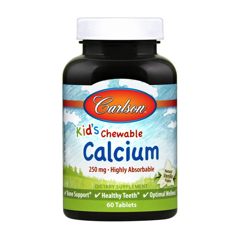 Kid`s Chewable Calcium 250 mg (60 tabs) Kid`s Chewable Calcium 250 mg (60 tabs)