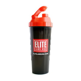 Shaker Elite Labs Black/Red (600 ml)