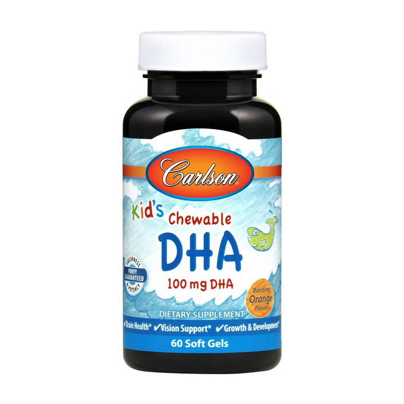 Kid's Chewable DHA 100 mg (60 softgels) Kid's Chewable DHA 100 mg (60 softgels)
