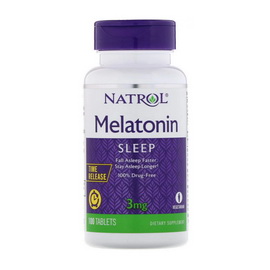 Melatonin 3 mg Time Release (100 tabs)