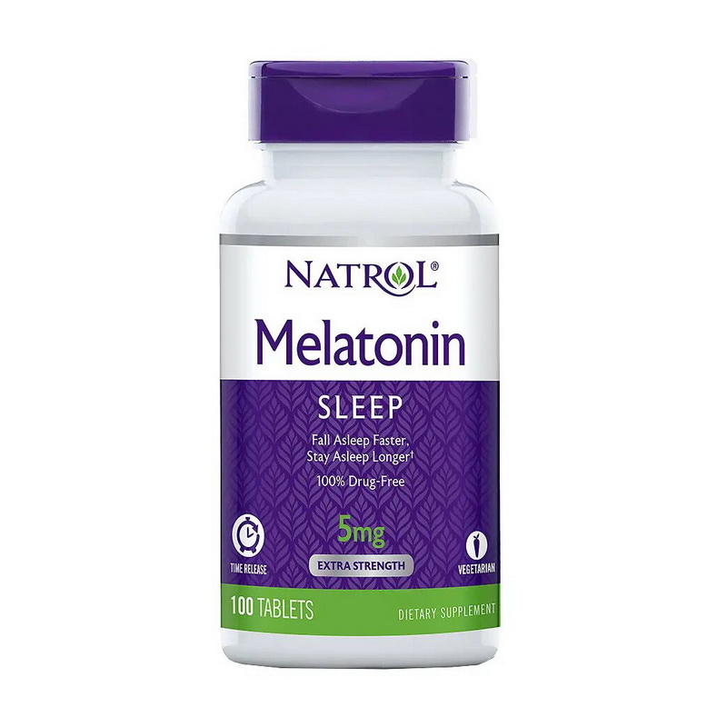 Melatonin 5 mg Time Release (100 tabs) Melatonin 5 mg Time Release (100 tabs)