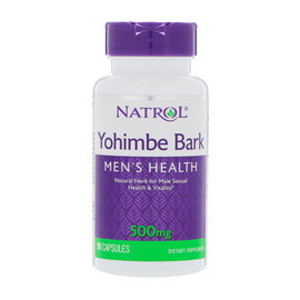 Yohimbe Bark 500 mg (90 caps)