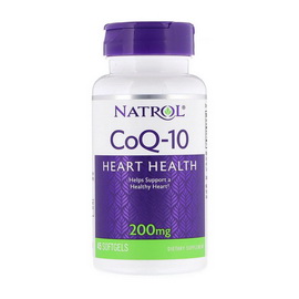 CoQ-10 200 mg (45 softgels)