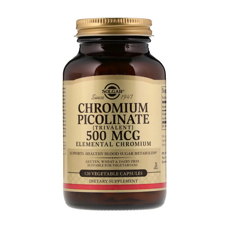 Chromium Picolinate 500 mcg (120 veg caps) Chromium Picolinate 500 mcg (120 veg caps)
