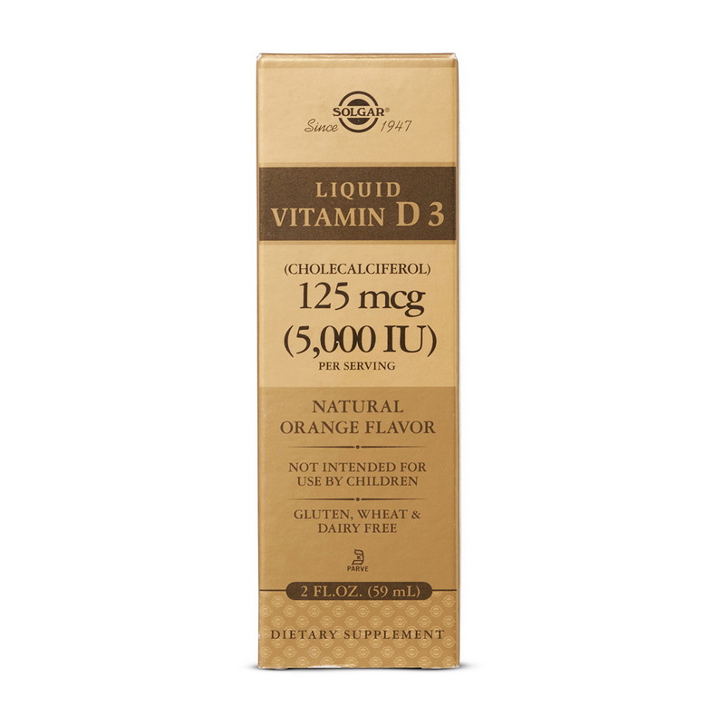 Liquid Vitamin D3 5,000 IU (59 ml) Liquid Vitamin D3 5,000 IU (59 ml)