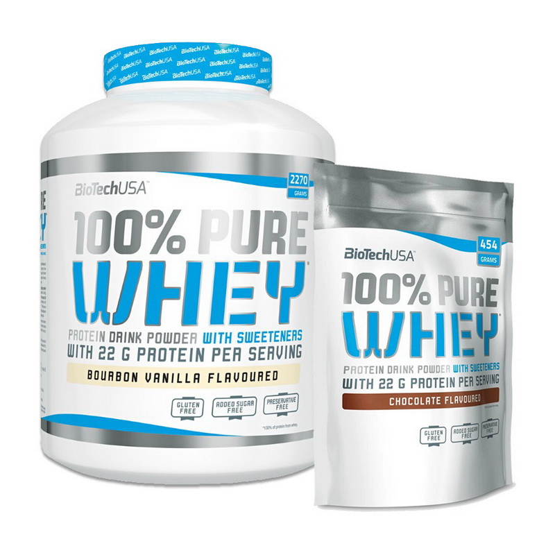 100% Pure Whey (2,27 kg + 454 g) 100% Pure Whey (2,27 kg + 454 g)