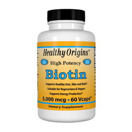 Biotin 5000 mcg (60 veg caps)