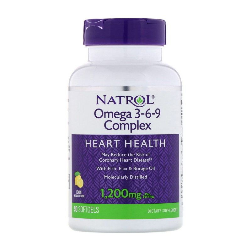 Omega 3-6-9 1200 mg (90 softgels) Omega 3-6-9 1200 mg (90 softgels)