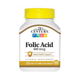 Folic Acid 400 mcg (250 tabs)