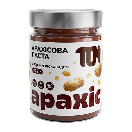 Арахисовое масло с черным шоколадом (300 g) Арахисовое масло с черным шоколадом (300 g)