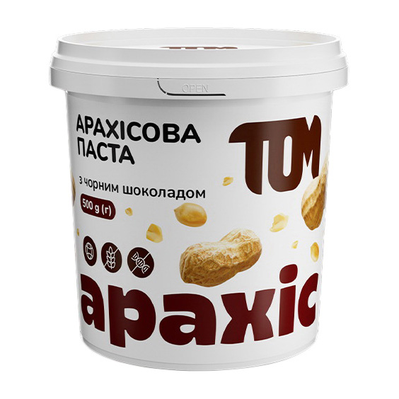 Арахисовое масло с черным шоколадом (500 g) Арахисовое масло с черным шоколадом (500 g)