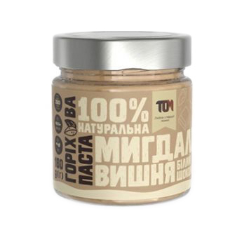 Миндальная паста с белым шоколадом и вишней (180 g) Миндальная паста с белым шоколадом и вишней (180 g)