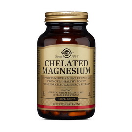 Chelated Magnesium (100 tabs)
