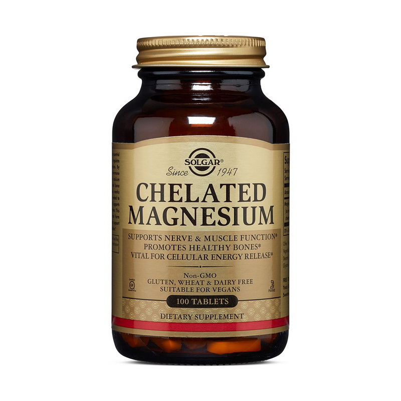Chelated Magnesium (100 tabs) Chelated Magnesium (100 tabs)