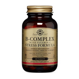 B-Complex with Vitamin C Stress Formula (100 tabs)