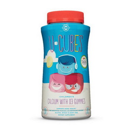 U-Cubes Children's Calcium with D3 (120 gummies)