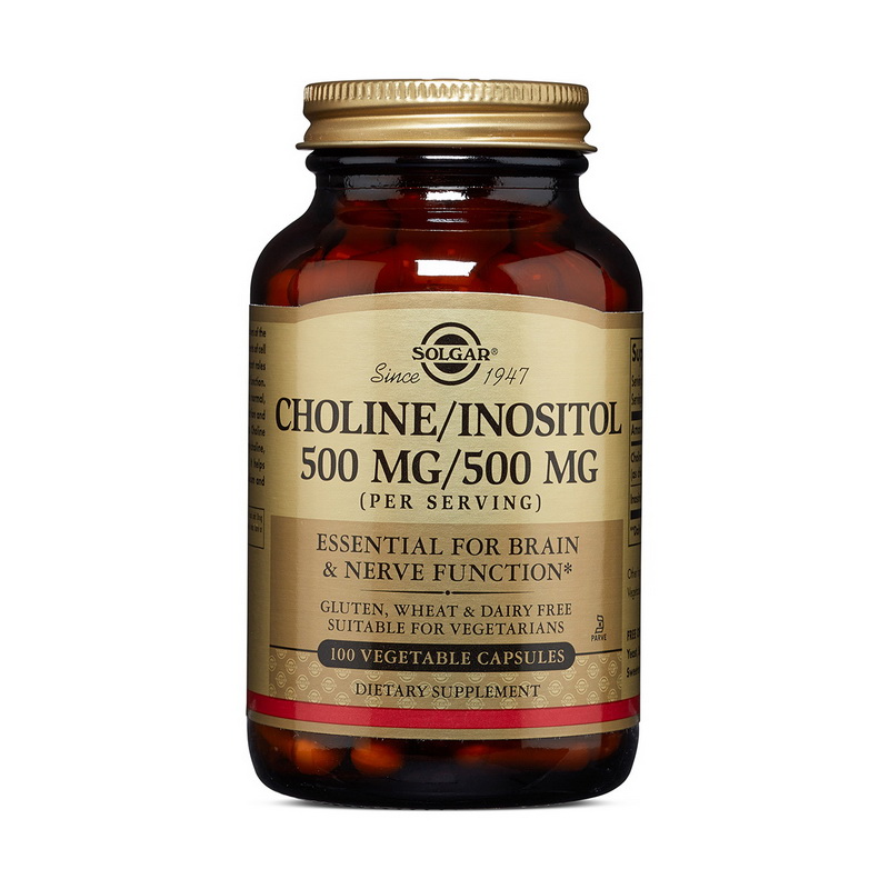 Choline/Inositol 500/500 (100 veg caps) Choline/Inositol 500/500 (100 veg caps)