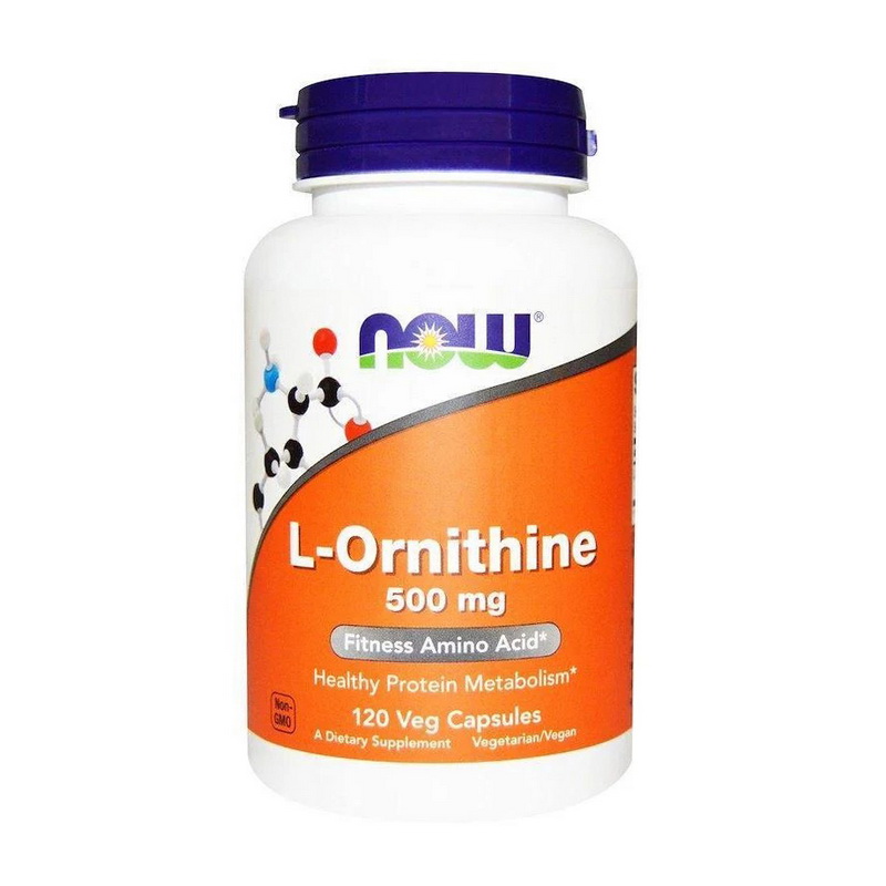 L-Ornithine 500 mg (120 veg caps) L-Ornithine 500 mg (120 veg caps)